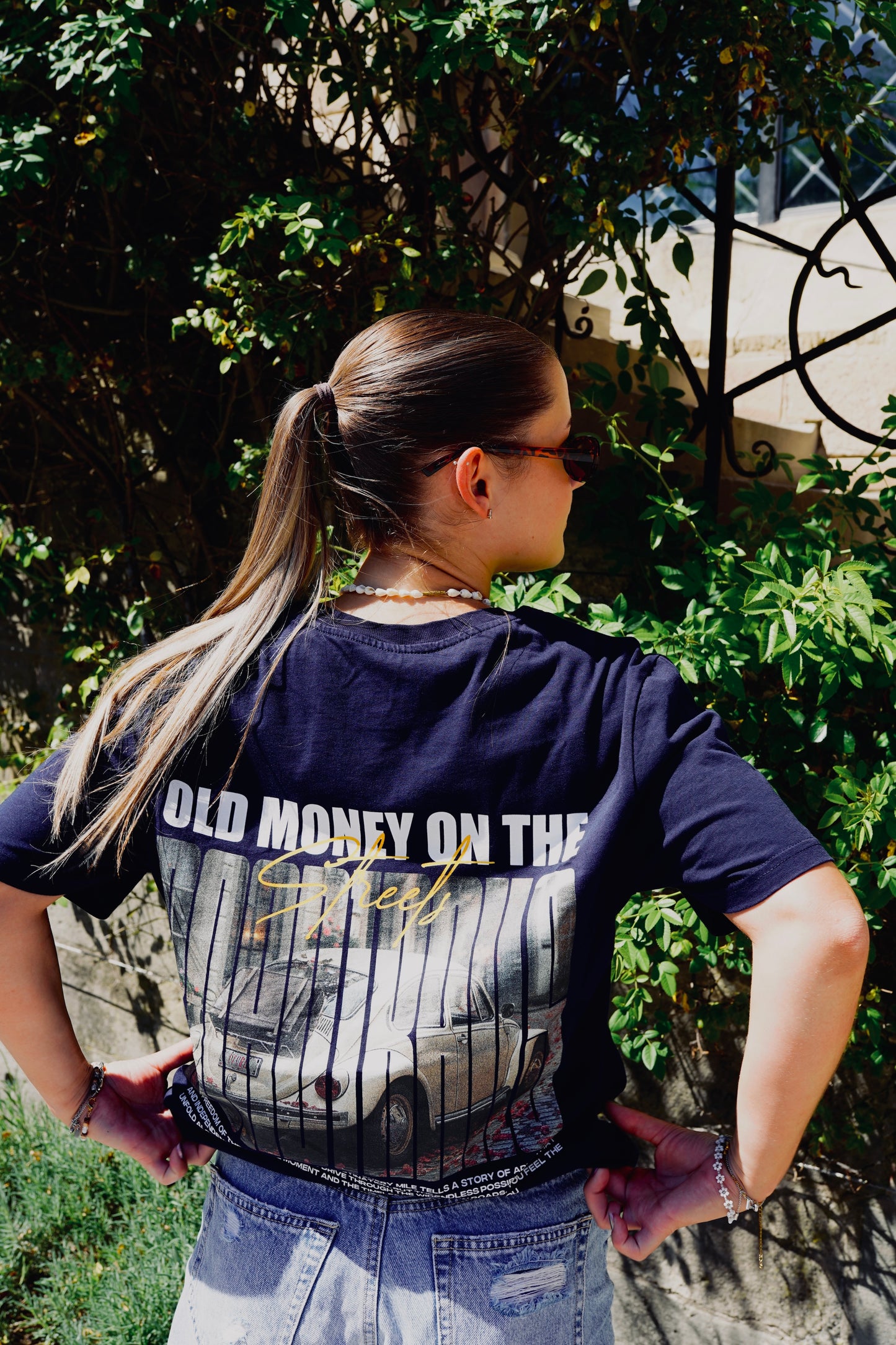 OLD MONEY T-Shirt Navy Blue