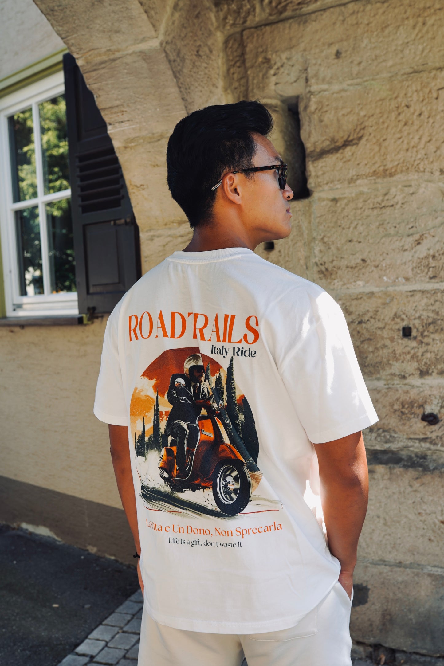 ITALY RIDE Oversized T-Shirt